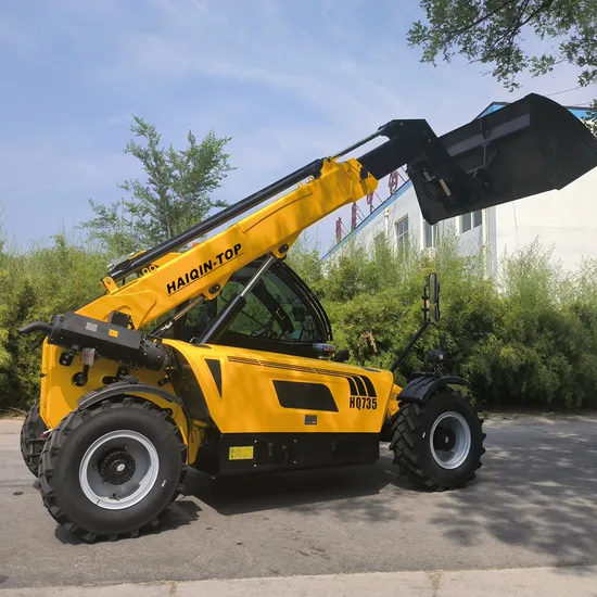 Сделано в Китае с двигателем CE, Euro 5 (HQ735) Телескопический погрузчик Manitou