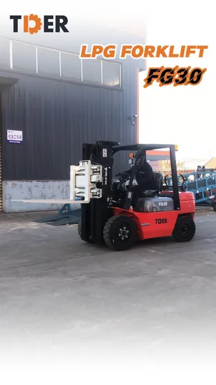 Tder Китайский вилочный погрузчик на сжиженном газе 2т 3 тонны, новый 3000 кг вилочный погрузчик на сжиженном газе, газовый вилочный погрузчик, низкая цена на продажу