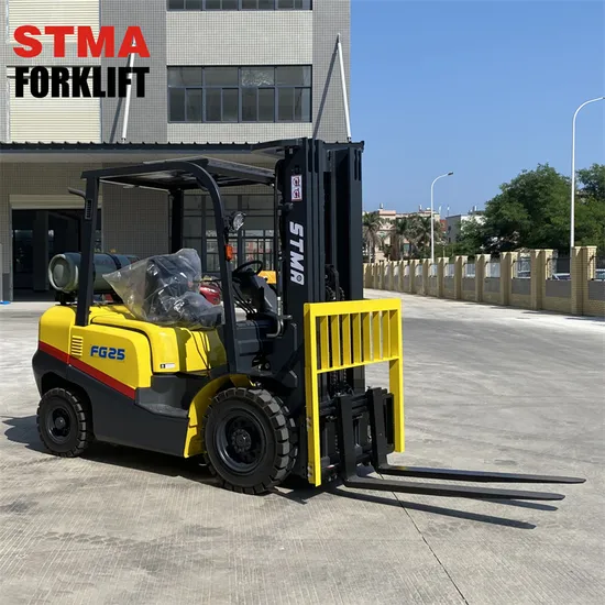 Вилочный погрузчик Stma Dual Fuel Gasoline Gas LPG Power Forklift с ...